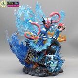 Mô hình Pokemon Satoshi bản cao cấp - Có led Đế - Cao : 30cm - Ngang : 33cm - Nặng : 2 kg - Figure pokemon - Full Box