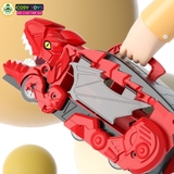 Đồ chơi xe khủng long chở xe nhỏ có cấu trượt mẫu mới cao cấp cho bé