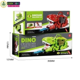 Đồ chơi xe khủng long chở xe nhỏ có cấu trượt mẫu mới cao cấp cho bé