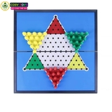 Đồ chơi cờ cá ngựa 3 trong 1 bằng nhựa cao cấp có nam châm hỗ trợ phát triển tư duy cho trẻ