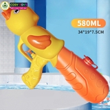 Đồ chơi ống súng nước một tia nhân vật hoạt hình với dung tích 600ml cho bé