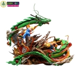 Mô hình DragonBall Goku đại chiến Vegeta siêu đẹp, cao 30cm - nặng 2kg - rộng 33cm - Figure DragonBall