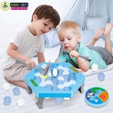 Đồ chơi búa đập phá băng chim cánh cụt vui nhộn cho bé