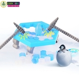 Đồ chơi búa đập phá băng chim cánh cụt vui nhộn cho bé