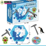 Đồ chơi búa đập phá băng chim cánh cụt vui nhộn cho bé