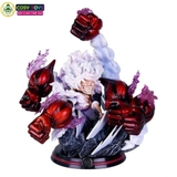 Mô hình OnePiece - Luffy nika gear 5 ( tay đỏ ) 5 đấm siêu đẹp cao 17cm nặng 550gram , Figure OnePiece