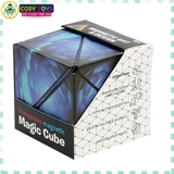 Hộp rubik vuông ma thuật biến hình các khối với nhiều kiểu ghép khác nhau cho bé