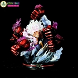 Mô hình OnePiece - Luffy nika gear 5 ( tay đỏ ) 5 đấm siêu đẹp cao 17cm nặng 550gram , Figure OnePiece