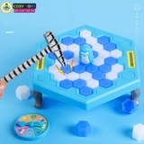 Đồ chơi búa đập phá băng chim cánh cụt vui nhộn cho bé