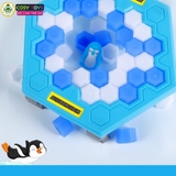 Đồ chơi búa đập phá băng chim cánh cụt vui nhộn cho bé