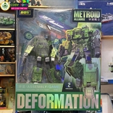 Đồ chơi lắp ghép biến hình robot thành xe quân sự cỡ lớn cao cấp cho bé