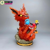 Mô hình Naruto cửu vĩ - Cao 22cm - nặng 300Gram - Full Box : box màu - Figure Anime Naruto