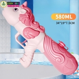 Đồ chơi ống súng nước một tia nhân vật hoạt hình với dung tích 600ml cho bé