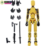 Đồ chơi lắp ghép mô hình Dummy 3D cùng nhiều vũ khí đi kèm cho bé