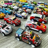 Đồ chơi mô hình 30 xe hợp kim chạy trớn đủ chủ đề cứu hỏa, cứu hộ, cảnh sát, cứu thương cho bé