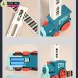 Đồ chơi xe lửa xếp domino với nhiều mẫu tàu cho bé