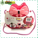 Túi trang điểm hồng cho bé