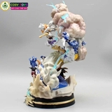 Mô hình OnePiece - Luffy Gear 5 đại chiến rồng Kaido - cao 23cm - rộng 18cm - nặng 1kg2 - Figure OnePiece - Có Hộp