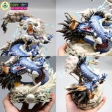 Mô hình OnePiece - Luffy Gear 5 đại chiến rồng Kaido - cao 23cm - rộng 18cm - nặng 1kg2 - Figure OnePiece - Có Hộp