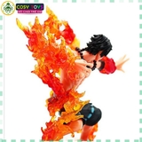 Mô hình - ACE với 2 thay thế, hàng cao cấp đế có chữ - mô hình One Piece