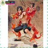 Mô hình - ACE với 2 thay thế, hàng cao cấp đế có chữ - mô hình One Piece