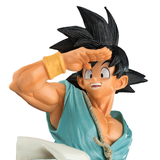 Mô hình chiến binh Ngọc rồng áo xanh- Goku cầm gậy chào tạm biệt siêu đẹp