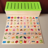 Đồ chơi thả hình theo chủ đề bằng gỗ cho bé