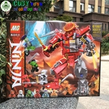 Đồ chơi lắp ghép xếp hình Ninjago giáp hợp thể của Kai và Cole với hơn 400 chi tiết