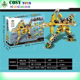 ĐỒ CHƠI LẮP GHÉP XẾP HÌNH ROBOT BUMBELEE 6 TRONG 1 VỚI HƠN 545 MẢNH GHÉP