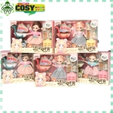 Đồ chơi búp bê thú cưng có xe đẩy, các con thú nuôi và balo cho bé