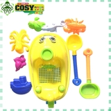 Tàu xúc cát đi biển kèm đồ chơi