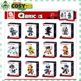 Đồ chơi lắp ghép xếp hình robot biến hình Bumbelee vàng với 216 mảnh ghép, mẫu robot lớn, khớp có cử động được và nhiều chi tiết cho bé