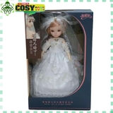 Hộp búp bê cô dâu bằng vải và nhựa mềm cao cấp