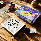 Đồ chơi cờ vây, cờ caro 2 trong 1 bằng nhựa cao cấp hỗ trợ phát triển tư duy và sáng tạo cho trẻ