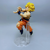 Mô hình chiến binh Ngọc rồng - goku đang đang vận công tung chưởng khi bay