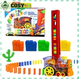 Đồ chơi xe lửa xếp domino với nhiều mẫu tàu cho bé