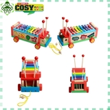 Xe đàn gỗ kèm thả động vật