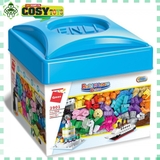 Đồ chơi lắp ghép xếp hình sáng tạo nhiều mẫu và kích cỡ cho bé với từ 460 mảnh ghép