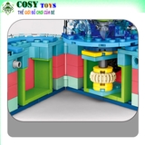 ĐỒ CHƠI LẮP GHÉP XẾP HÌNH FRIENDSS S-GIRLS DẠNG HỘP NHẠC XOAY VỚI 263 MẢNH GHÉP