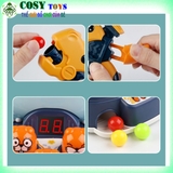 Bộ đồ chơi đập chuột kèm bắn bóng hà mã 3 trong 1 cao cấp cho bé