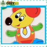 Đồ chơi tranh gỗ ghép 3D đủ chủ đề bằng gỗ thông an toàn cho bé