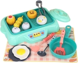 Gói đồ dùng nhà bếp kèm mô hình đồ ăn, bếp nấu...cho bé