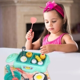 Gói đồ dùng nhà bếp kèm mô hình đồ ăn, bếp nấu...cho bé