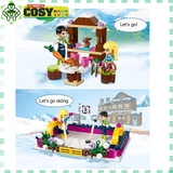 Đồ chơi lắp ghép sân trượt băng của Stephanie và những người bạn với 313 mảnh ghép