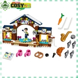 Đồ chơi lắp ghép sân trượt băng của Stephanie và những người bạn với 313 mảnh ghép