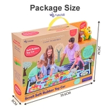 Đồ chơi thảm mô hình giao thông kèm xe hình con chó, mèo cho bé