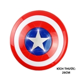 Khiên đội trưởng mỹ cỡ lớn có đèn và nhạc cho bé