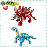 Đồ chơi lắp ghép xếp hình robot chiến binh Sura Mecha khủng long biến hình 6 trong 1 cho bé