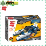 Đồ chơi lắp ghép xếp hình trực thăng vũ trang cao cấp 8 trong 1 với 390 chi tiết cho bé