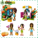 Đồ chơi lắp ghép xếp hình mô hình khu vui chơi Cầu trượt bể bơi Girl Club với 696 mảnh ghép